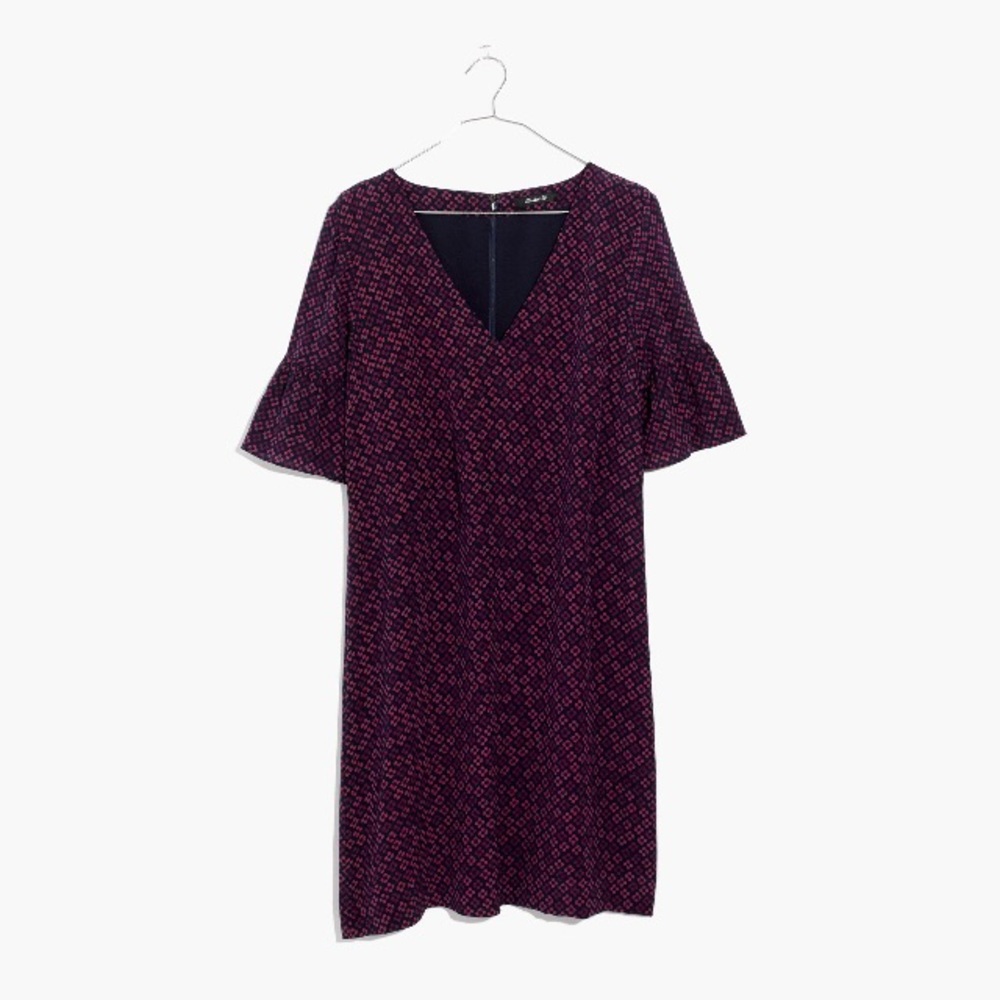 NWT Madewell Bell Sleeve Dress